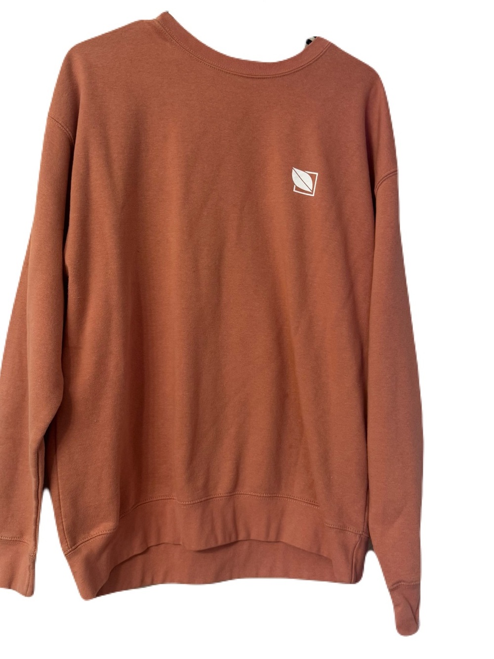 Cotton Heritage Women's Rust Crewneck Sweater